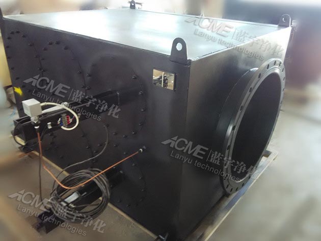 我司柴油機組尾氣凈化器近日來到了四川